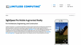 What Limitlesscomputing.com website looked like in 2019 (5 years ago)