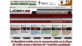 What Lacerca.com website looked like in 2019 (5 years ago)
