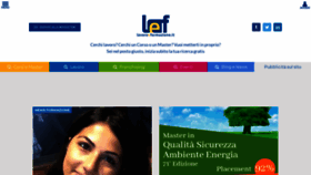 What Lavoroeformazione.it website looked like in 2019 (5 years ago)