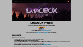 What Lmaobox.net website looked like in 2019 (5 years ago)