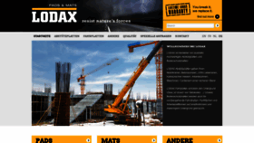 What Lodax.de website looked like in 2019 (5 years ago)