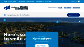 What Lakesuperiordental.com website looked like in 2019 (5 years ago)