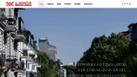What Ll-werbeagentur-hamburg.de website looked like in 2019 (5 years ago)
