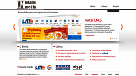 What Lokalnemedia.pl website looked like in 2019 (5 years ago)
