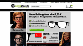 What Lensonlineshop.de website looked like in 2019 (5 years ago)