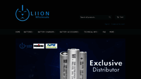 What Liionwholesale.com website looked like in 2019 (5 years ago)