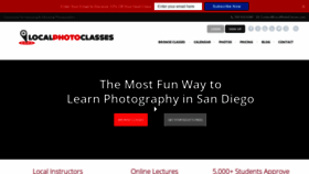 What Localphotoclasses.com website looked like in 2019 (5 years ago)