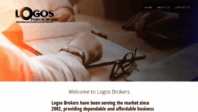 What Logosbrokers.co.za website looked like in 2019 (5 years ago)