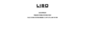 What Liso.com website looked like in 2019 (5 years ago)