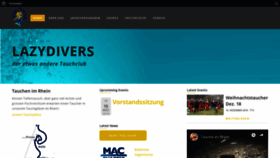 What Lazydivers.com website looked like in 2019 (5 years ago)