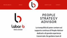 What Labor-b.it website looked like in 2019 (5 years ago)