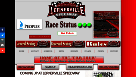 What Lernerville.com website looked like in 2019 (5 years ago)