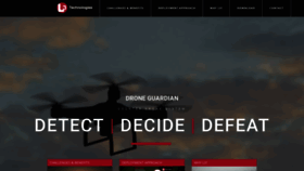 What L3-droneguardian.com website looked like in 2019 (5 years ago)