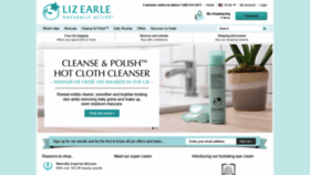 What Lizearle.com website looked like in 2019 (5 years ago)