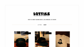What Lottiesskateshop.com website looked like in 2019 (5 years ago)
