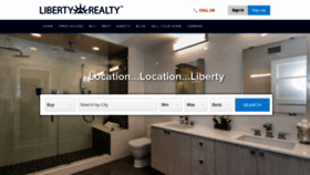 What Libertyrealty.com website looked like in 2019 (5 years ago)