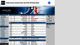 What Livexscores.com website looked like in 2019 (5 years ago)