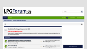 What Lpgforum.de website looked like in 2019 (5 years ago)