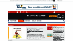 What Lettreducadre.fr website looked like in 2019 (5 years ago)