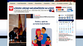 What Lodzkie.eu website looked like in 2019 (5 years ago)