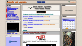 What Luisloureiro.tk website looked like in 2019 (5 years ago)