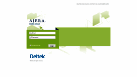What Login.ajera.com website looked like in 2019 (5 years ago)