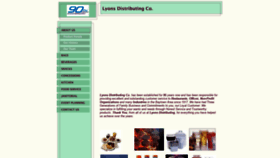 What Lyonsdistributing.com website looked like in 2019 (5 years ago)