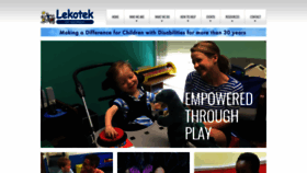 What Lekotekga.org website looked like in 2019 (5 years ago)