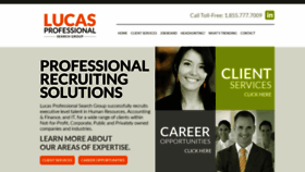 What Lucaspsg.ca website looked like in 2019 (6 years ago)