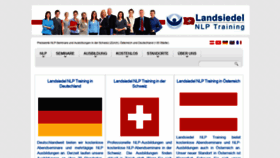 What Landsiedel.com website looked like in 2019 (5 years ago)