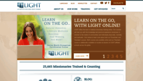 What Lightingtheworld.org website looked like in 2019 (5 years ago)