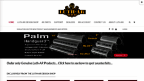 What Luth-ar.com website looked like in 2019 (5 years ago)