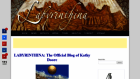 What Labyrinthina.com website looked like in 2019 (5 years ago)