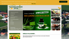 What Landkaufhausmayer.de website looked like in 2019 (5 years ago)