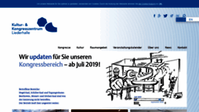 What Liederhalle-stuttgart.de website looked like in 2019 (5 years ago)