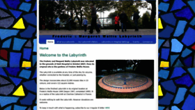 What Labyrinth.org.nz website looked like in 2019 (5 years ago)