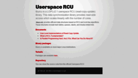 What Liburcu.org website looked like in 2019 (5 years ago)