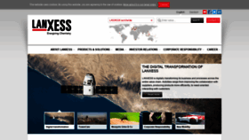 What Lanxess.com website looked like in 2019 (5 years ago)