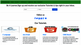 What Ldtutorial.com website looked like in 2019 (5 years ago)
