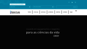 What Loccus.com.br website looked like in 2019 (5 years ago)