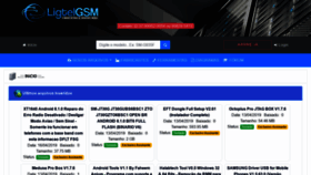 What Ligtelgsm.com.br website looked like in 2019 (5 years ago)