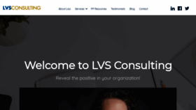 What Lvsconsulting.com website looked like in 2019 (5 years ago)