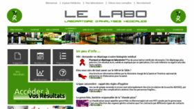 What Lelabo.pro website looked like in 2019 (5 years ago)