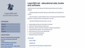 What Learn365.net website looked like in 2019 (5 years ago)