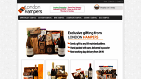 What Londonhampers.com website looked like in 2019 (5 years ago)
