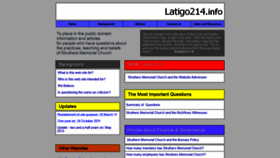 What Latigo214.info website looked like in 2019 (5 years ago)