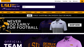 What Lsushop.net website looked like in 2019 (4 years ago)