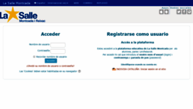 What Lasallemontcada.sallenet.org website looked like in 2019 (5 years ago)