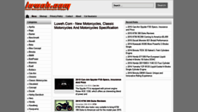 What Luweh.com website looked like in 2019 (5 years ago)
