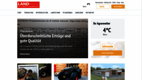 What Landfreund.ch website looked like in 2019 (5 years ago)